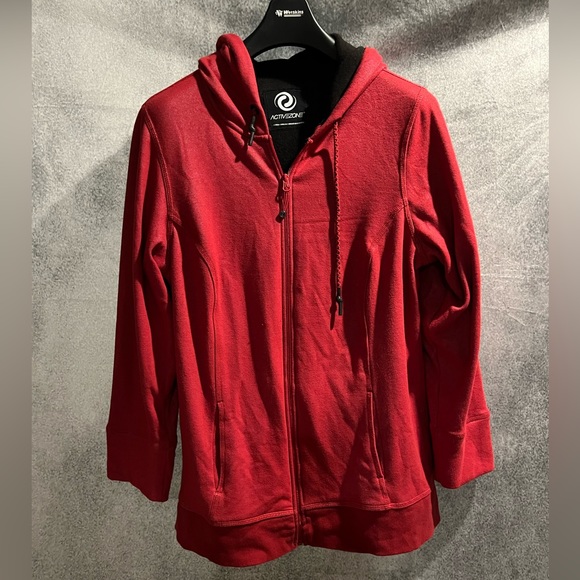 Activezone Zip-Up Fleece Jacket Sz X - Picture 1 of 3